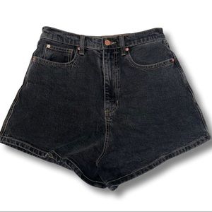 REVOLVE WeWoreWhat High Rise Denim Shorts